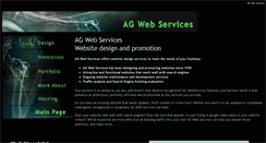 Desktop Screenshot of agwebservices.com
